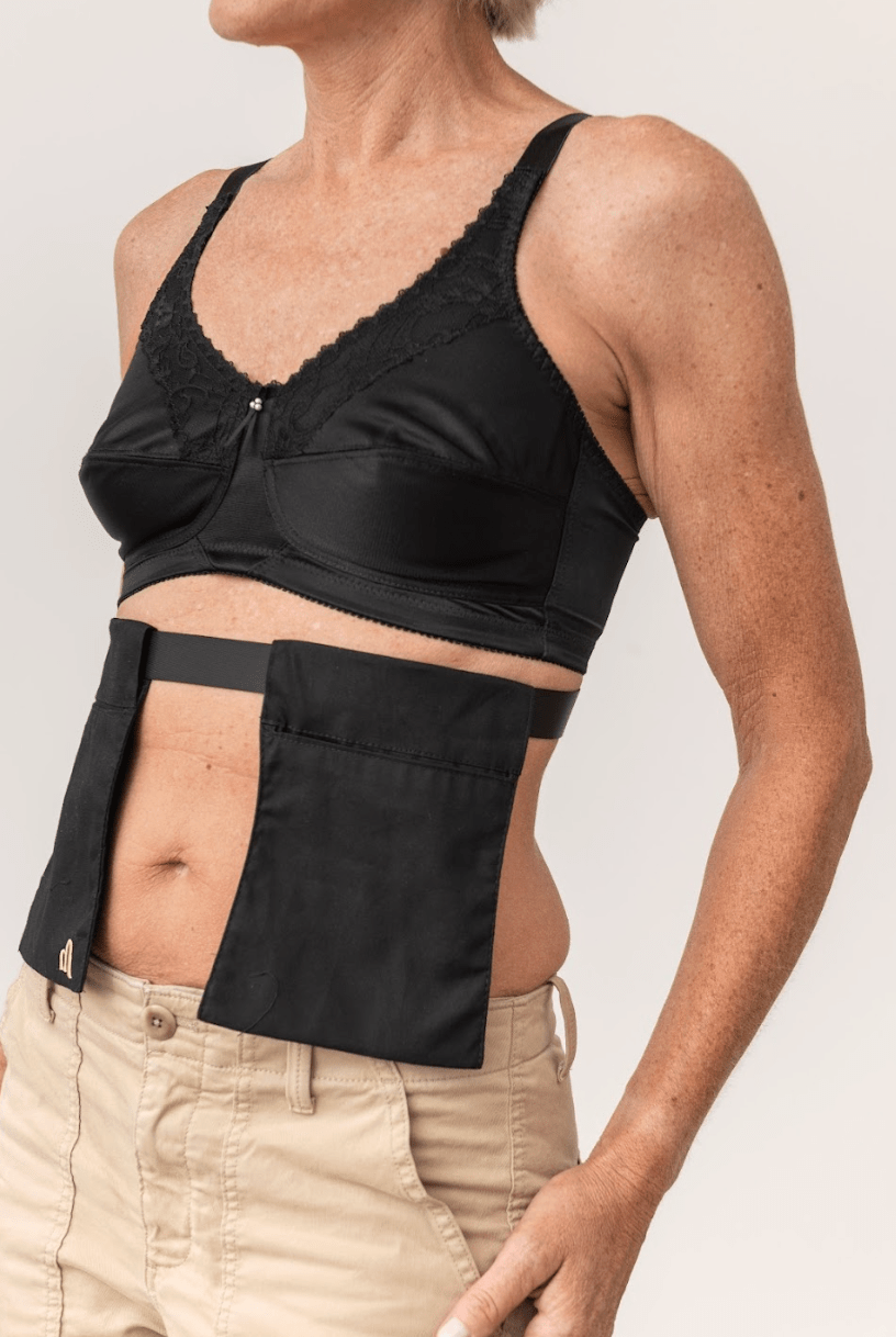 Post - Surgery JP Drain Belt Bundle (Wear One, Wash One) post - mastectomy bra or breast form designed for comfort and support - Myya