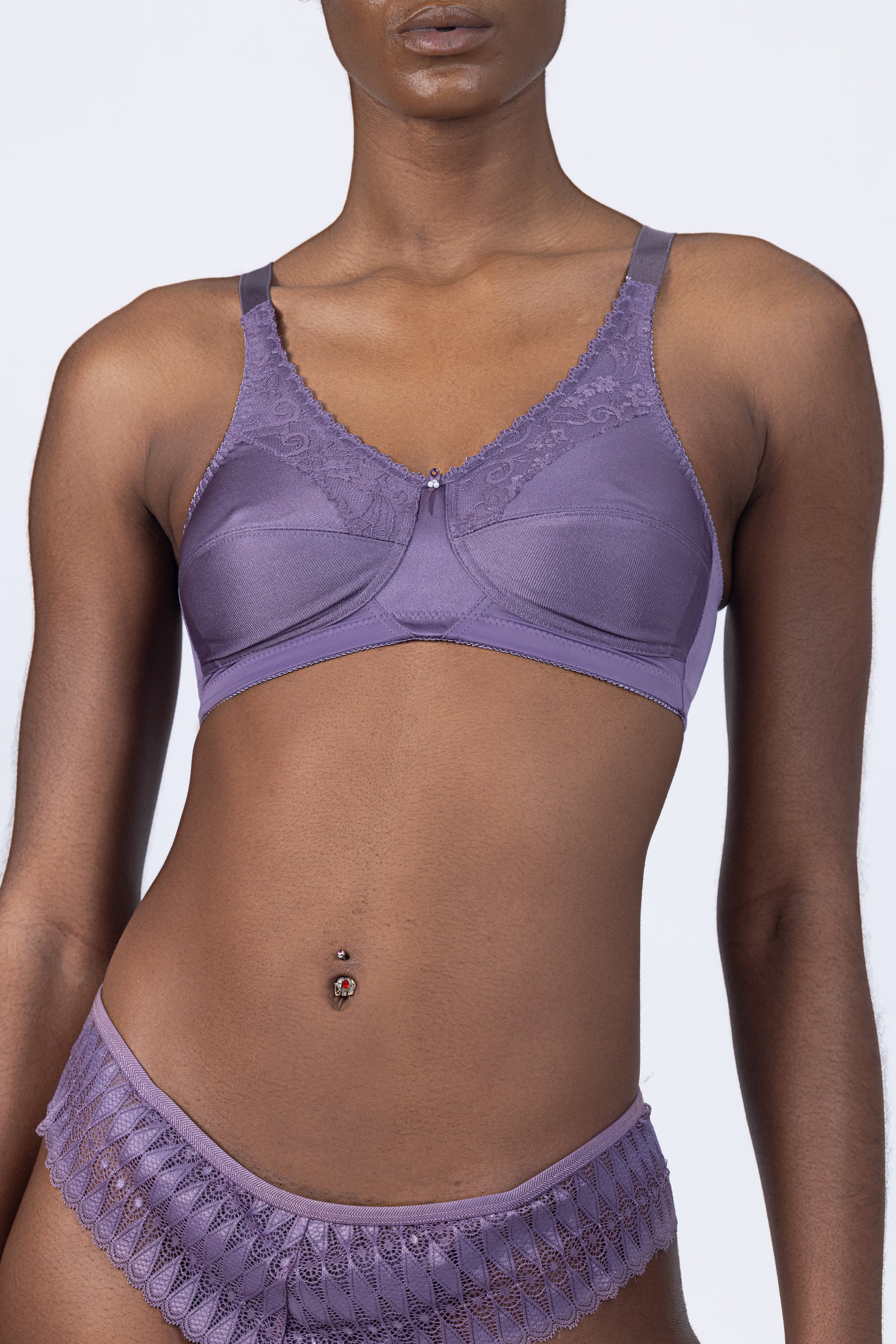 The Josie Bra in Amethyst Purple