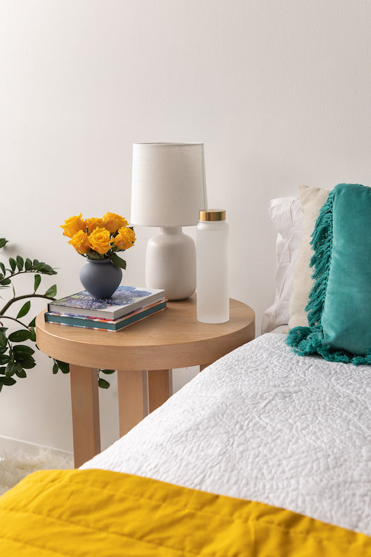 Myya Signature Glass Water Bottle